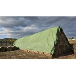 GREEN NETEX - krycí plachta 9,80 x 12,50 m zelená